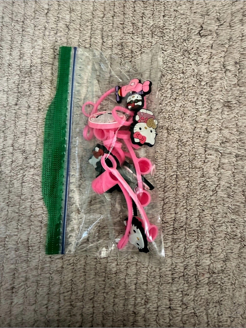 Hello kitty straw toppers
